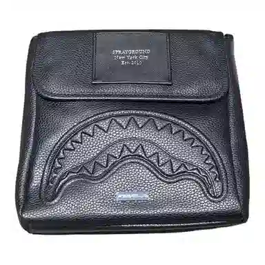 Sprayground PVC Messenger Bag Black