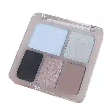 韵月乔 五色眼影盘 眼部修饰细闪