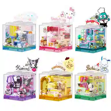 SEMBO x AREA-X Sanrio Hello KittyKuromi 0-300pcs AB0070-75