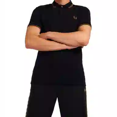 Fred Perry Polo Shirt Black