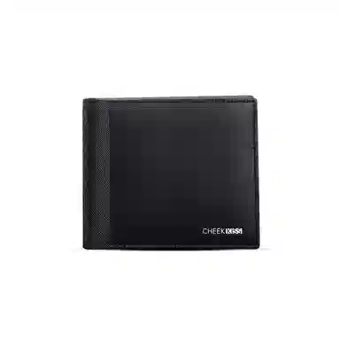 cheekkiss Short Business Wallet Black