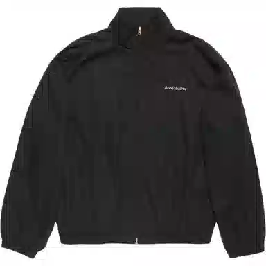 Acne Studios FW25 Logo Zip Back Letter Print Jacket