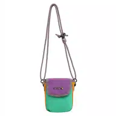 vack Compact Flip Phone Bag Nylon Crossbody