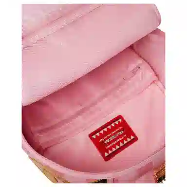 SPRAYGROUND Gold Shark Mouth Backpack