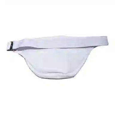 Sprayground Logo PVC Waist Bag White