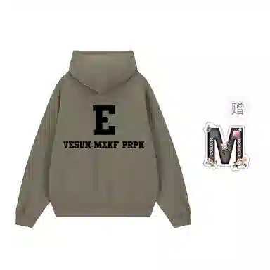 棉购 韩系重磅连帽套头慵懒风宽松卫衣 通用