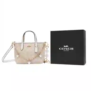 Coach City 15 Chalk White