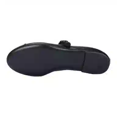 CHANEL 24S Mary Jane Flat Black