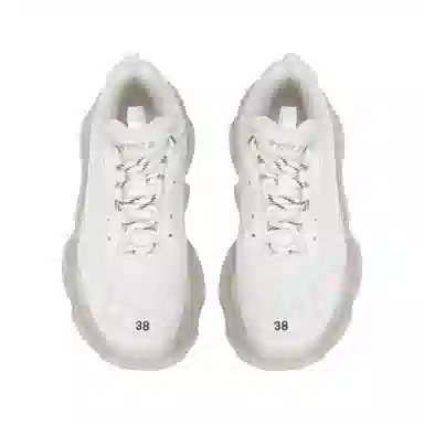 Balenciaga Triple S Clear Sole White