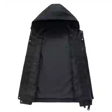太子龍 山系户外连帽立体口袋多拉链登山服款宽松潮流百搭休闲工装防水外套男女同款夹克 男款