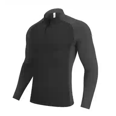 休闲运动必备吸湿排汗透气弹力修身潮牌长袖衣健身衣 男女同款