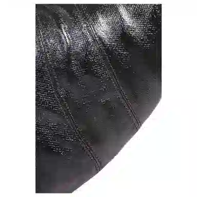 Lemaire Leather Horn Bag Grey