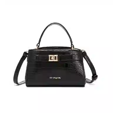 红蜻蜓 简约高级感百搭时尚通勤 牛皮 手提包 女款 多色