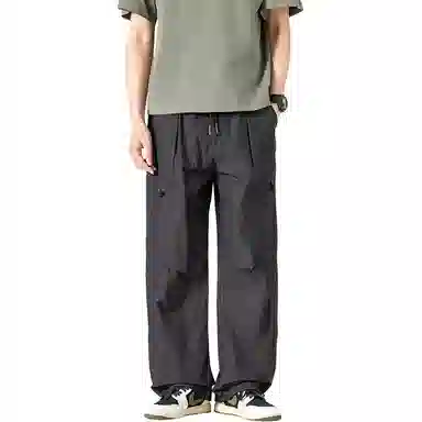 金盾 潮流潮牌宽松休闲裤 男款