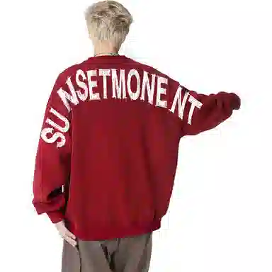 SUNSETMONENT 360 Heavyweight Vintage Logo Sweatshirt