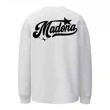 MADONA Retro Logo Star Sweatshirt