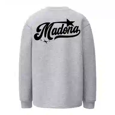 MADONA Retro Logo Star Sweatshirt