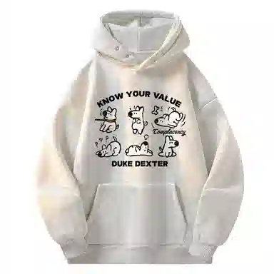 Duke+Dexter Hoodie Logo Print