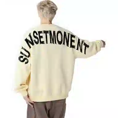 SUNSETMONENT 360 Heavyweight Vintage Logo Sweatshirt