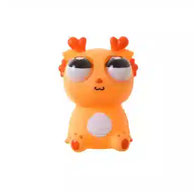 万格 爆眼龙恐龙 挤压瞪眼搞怪发泄搞笑 捏捏乐