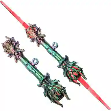 萌吉码 雷鸣权杖发光剑 静态模型