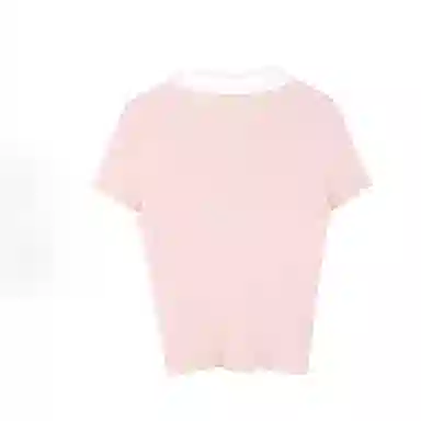 柏黛妃 时尚潮流简约舒适短袖针织衫 女款