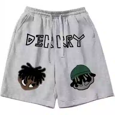 美式潮牌篮球户外宽松舒适百搭五分裤运动短裤 男女同款