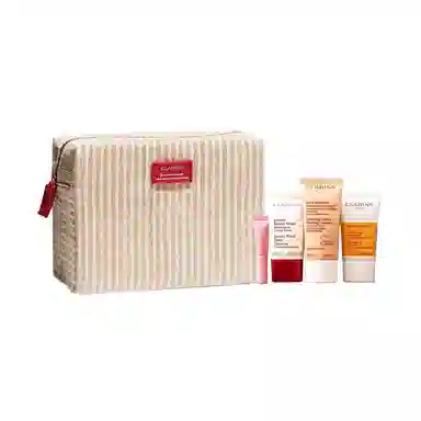 娇韵诗 温和保湿泡沫洁面小样套装 清爽补水 五件套