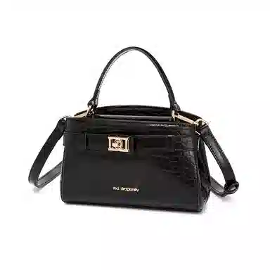 红蜻蜓 简约高级感百搭时尚通勤 牛皮 手提包 女款 多色