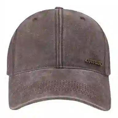 浪莎 复古做旧字母标 棉 鸭舌帽 男女同款情侣款