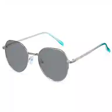 CYXUS Oval Metal Blue Light Glasses