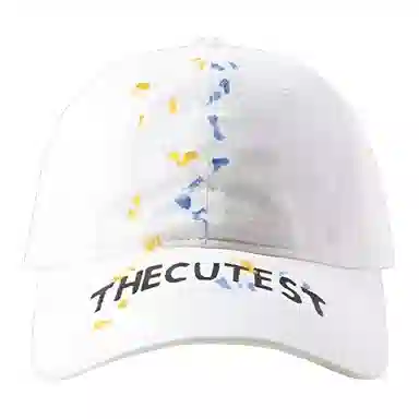 浪莎 时尚漆面字母休闲百搭 棉 鸭舌帽 男女同款情侣款