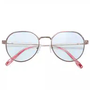 CYXUS Oval Metal Blue Light Glasses