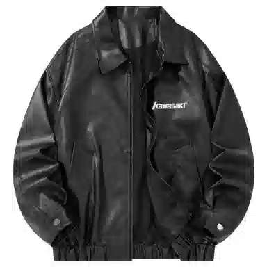 Kawasaki PU Leather Jacket