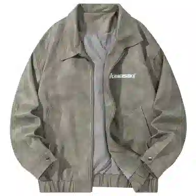 Kawasaki PU Leather Jacket