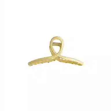 水中玉 后脑勺盘发高级感 合金 发夹 女款