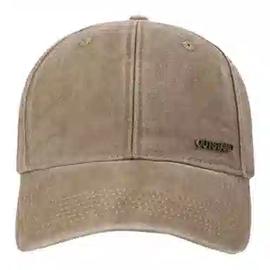 浪莎 复古做旧字母标 棉 鸭舌帽 男女同款情侣款