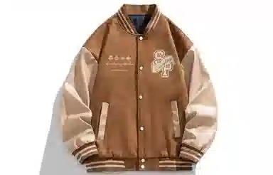 SOIEPLUS Retro Street Baseball Jacket