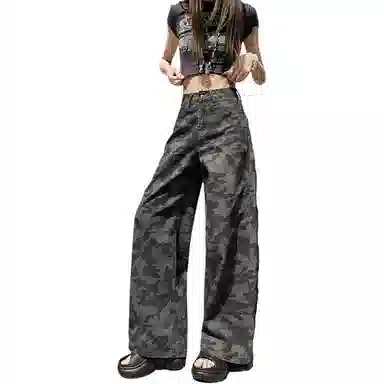 如续 时尚简约百搭潮流牛仔裤 女款