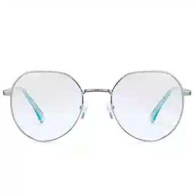 CYXUS Oval Metal Blue Light Glasses