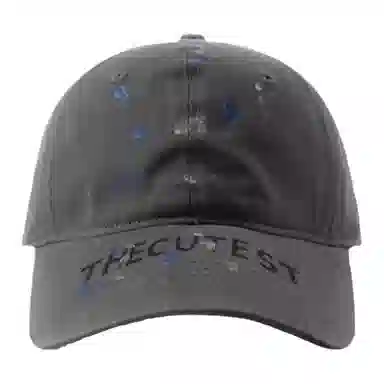 浪莎 时尚漆面字母休闲百搭 棉 鸭舌帽 男女同款情侣款