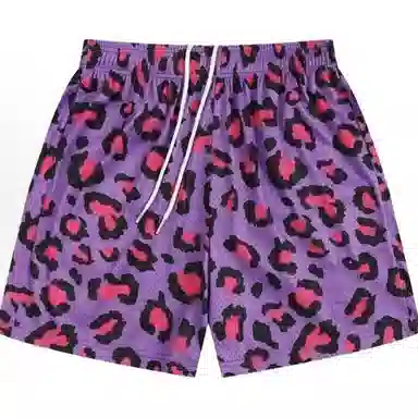 美式高街复古潮流舒适透气百搭篮球训练五分裤运动短裤 男女同款