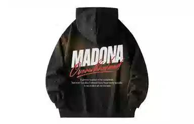 MADONA 320g Sequin Star Hoodie