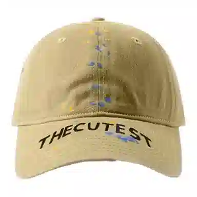 浪莎 时尚漆面字母休闲百搭 棉 鸭舌帽 男女同款情侣款