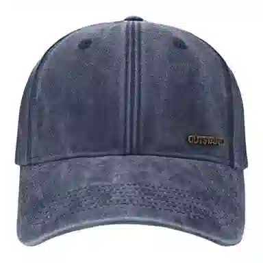 浪莎 复古做旧字母标 棉 鸭舌帽 男女同款情侣款