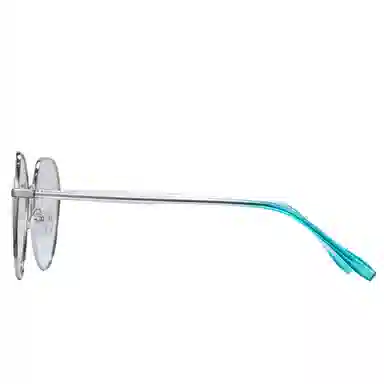 CYXUS Oval Metal Blue Light Glasses