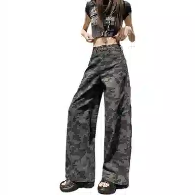 如续 时尚简约百搭潮流牛仔裤 女款