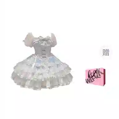 桴生 法式芭蕾风温柔纯欲小千金感洛丽塔蛋糕裙女仆装萝莉装 女款