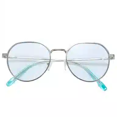 CYXUS Oval Metal Blue Light Glasses