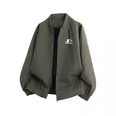 s.k. manor hill Star Logo Coach Jacket